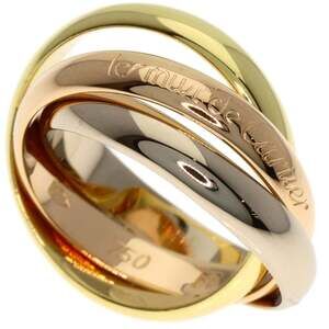 CARTIER 18k Gold Trinity Ring #50